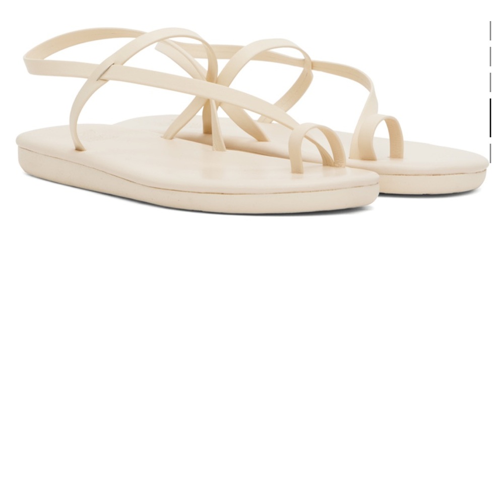 Ancient Greek Sandals Euterpe in off white